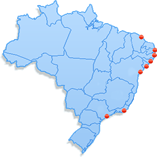 Regiões de Atuação